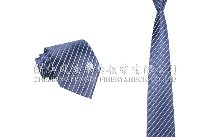 信用聯(lián)社 色織滌絲領帶