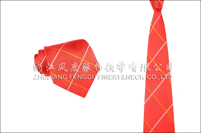 武漢農(nóng)村商業(yè)銀行 色織真絲領帶