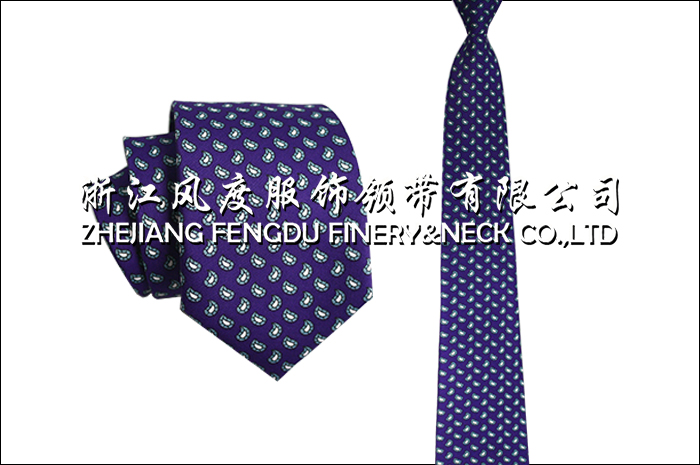 2019春夏新款印花仿絲商務領(lǐng)帶 FDMP1865