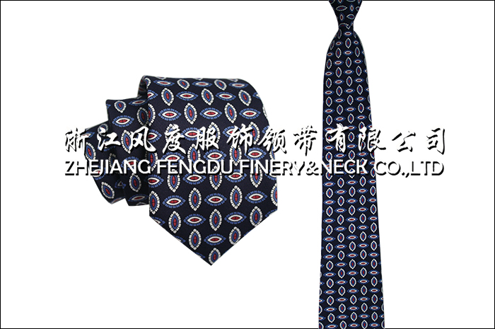 2019春夏新款印花仿絲商務領(lǐng)帶 FDMP1873