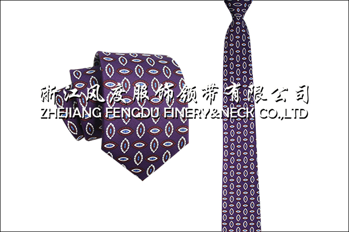 2019春夏新款印花仿絲商務領(lǐng)帶 FDMP1874