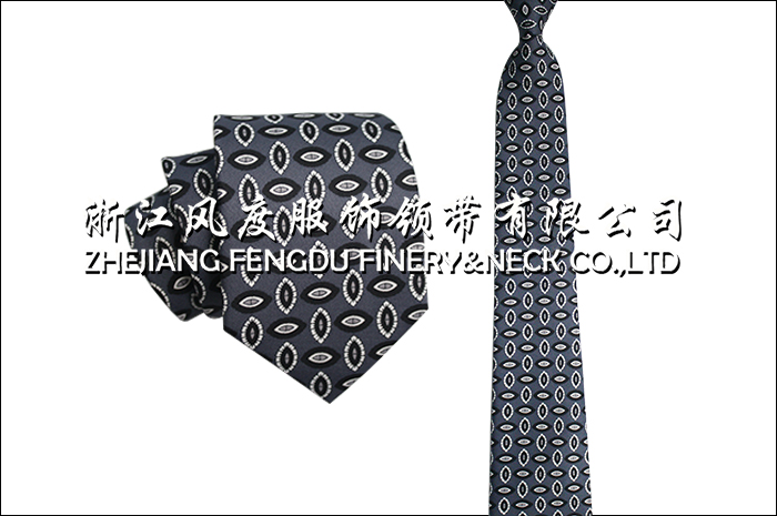 2019春夏新款印花仿絲商務領(lǐng)帶 FDMP1875