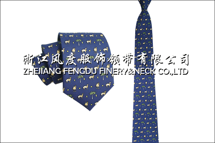 2019春夏新款印花仿絲商務領(lǐng)帶 FDMP1879