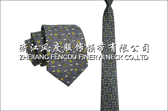 2019春夏新款印花仿絲商務領(lǐng)帶 FDMP1882