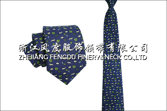 2019春夏新款印花仿絲商務領(lǐng)帶 FDMP1883
